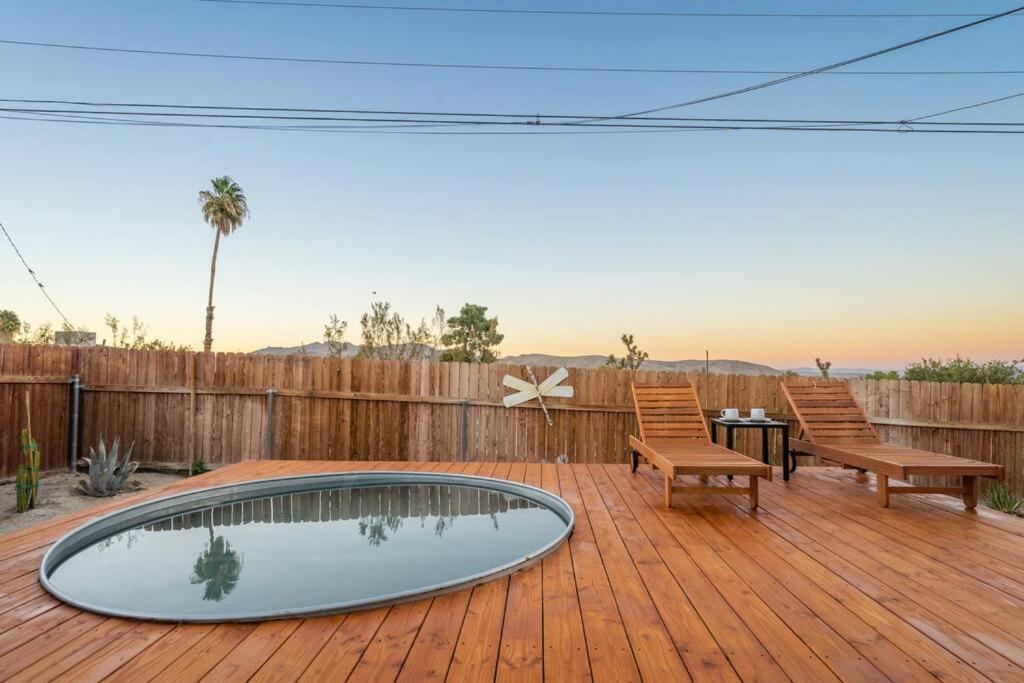 Вилла Palm Vista Retreat *Hot Tub/Cowboy Pool/Hammocks* Джошуа-Три Экстерьер фото
